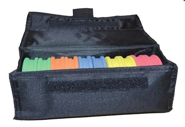 Enrouleur De Ligne De Pêche – Kit 10 Bobines EVA + 10 Broches, Boîte De Rangement ABS/EVA 150x100x70mm – Pour Montages Chod & Zig