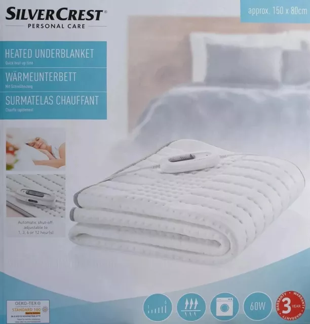 Wärmeunterbett, Schnellheizung, Extra warme Fußzone,150 x 80cm *NEU*