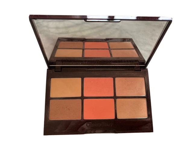 Charlotte Tilbury Glowing, Pretty Skin Teint Palette Blush Bronzer Highlighter
