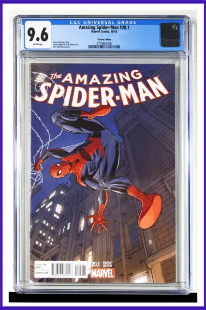 Amazing Spider-Man #20.1 CGC Graded 9.6 Marvel 2015 Variant Edition Comic Book