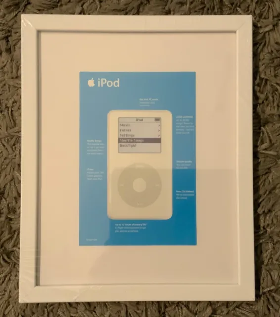 Apple iPod Classic 4th Gen Genuine Apple Advertising Real Size New