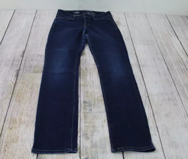 Levi's San Francisco Demi Curve Straight Leg Blue Jeans Womens 29 (Actual 31x32)