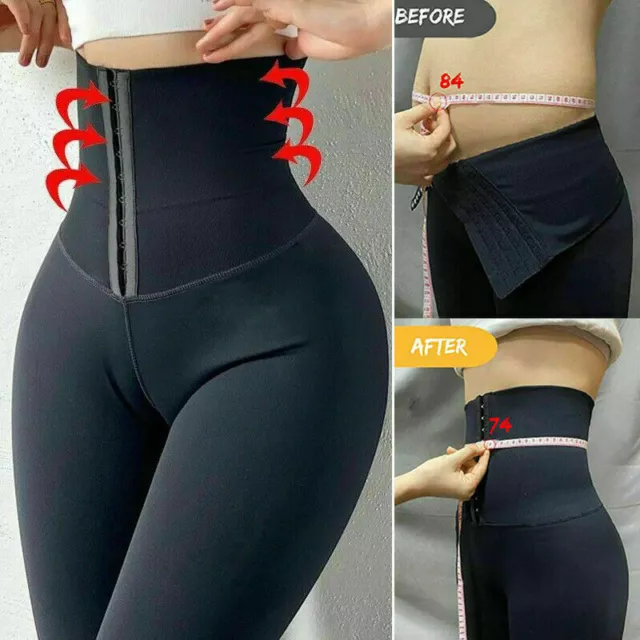 Corset Gym Leggings Women High Waist Compression Tummy Control Yoga Pants Shaper