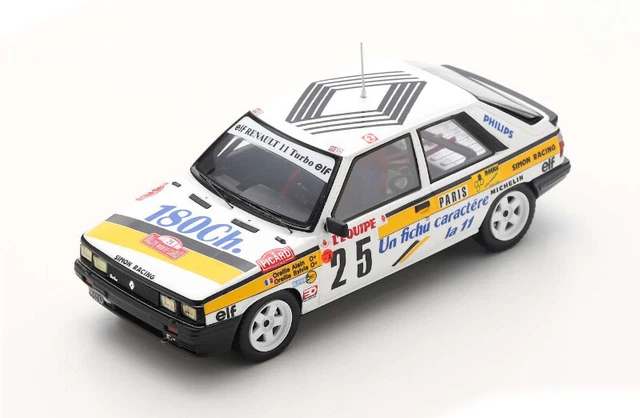 Miniature Starter - MG Metro GPB N°11 - Rallye Monte Carlo 1986 - 1/43 - Sans Boîte