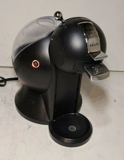 Nescafe Dolce Gusto Krups Melody KP2100 Single Serve Black Coffee Maker & Manual