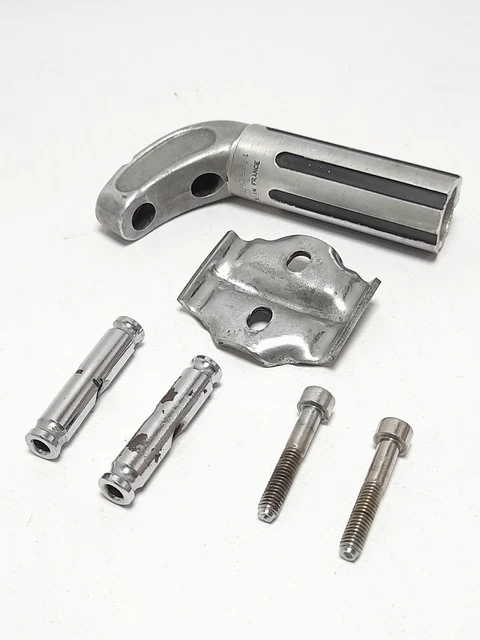 Tige De Selle Vélo Ancien – Acier Chromé 25,4 Mm – Longueur 19 Cm – Fabrication Française