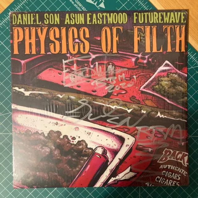 Daniel Son & Asun Eastwood - Physics of Filth vinyl LP (Signed, X/50, Red/Black)