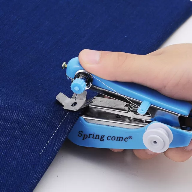 Random Color Mini Sewing Machines Needlework Hand-Held Clothes Sewing To_bj