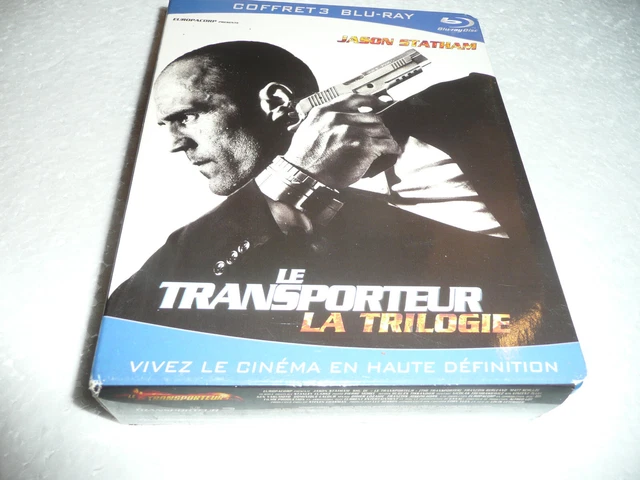 Blu Ray / Le Transporteur La Trilogie  / Jason Statham /  Coffret 3 Blu Ray