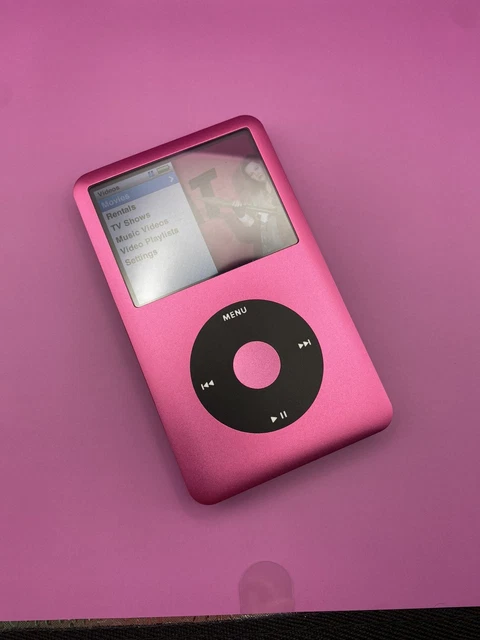 REFURBISHED PINK IPOD classic 7th Gen - 512gb MicroSD Storage