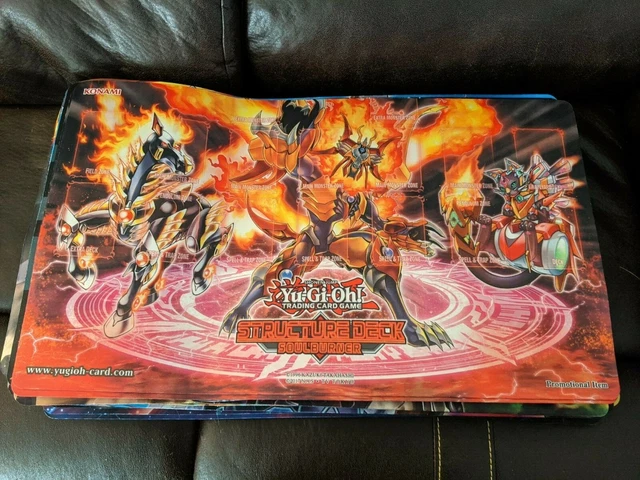 YU-GI-OH! SOULBURNER STRUCTURE Deck Playmat - Salamangreat monsters $114.99  - PicClick