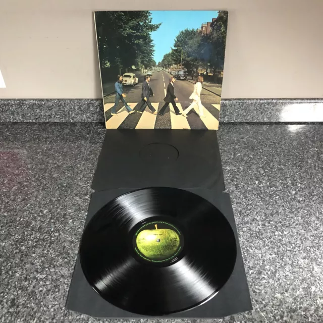 Lp Vinyl Album The Beatles Abbey Road 1969 Uk 1. Press Pcs 7088 Hervorragend Ex/Ex