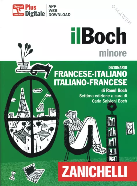 IL BOCH MINORE Zanichelli. dizionario francese-italiano, italiano-francese.  EUR 32,11 - PicClick IT