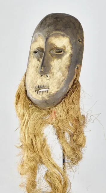 Beautiful African Mask LEGA Lukwakongo  Cult of Bwami Congo  Drc Tribal Art 1511 6