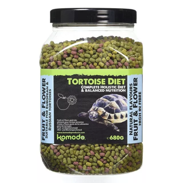 Komodo Tortue Régime Alimentaire Fruit & Fleur 680g