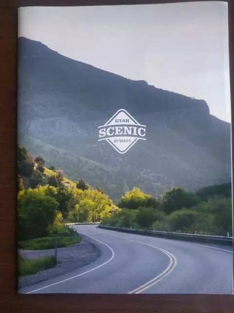 NEW Utah Scenic Byways Roads Guide & Route Map Driving Official State Guide