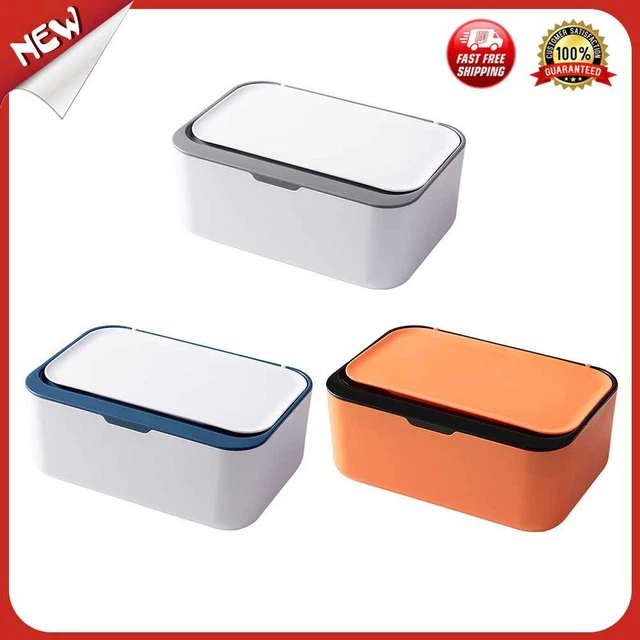 es Tissue Box with Lid Wet Tissue Holder Paper Towel Home Napkin Desk Organizers
