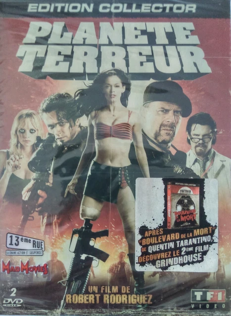 👉 EDITION COLLECTOR 2 DVD / PLANETE TERREUR Bruce WILLIS / Quentin TARANTINO