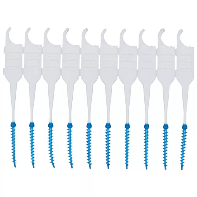 200Pcs/Box Soft Silicone Dental Floss Interdental Brush Disposable Teeth Sthyy