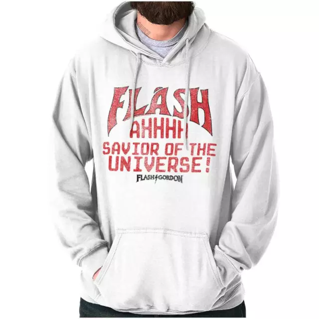 Flash Gordon Vintage Logo Comic Book Hero Hoodie Hooded Sweatshirt Men Women