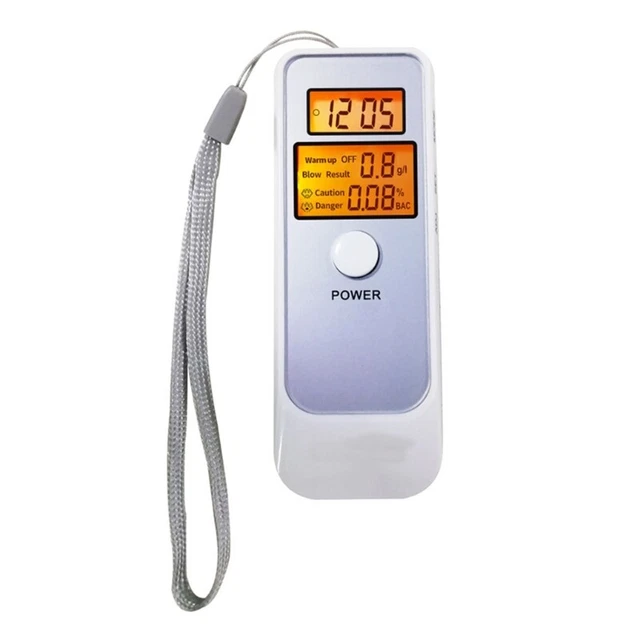 Meter Backlit BAC Tester Digital Double Display Tester Portable