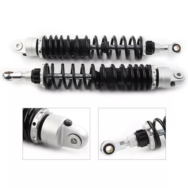 400mm 15.7" Motorcycle ATV Air Shock Absorber Damper Fit Honda Yamaha Suzuki