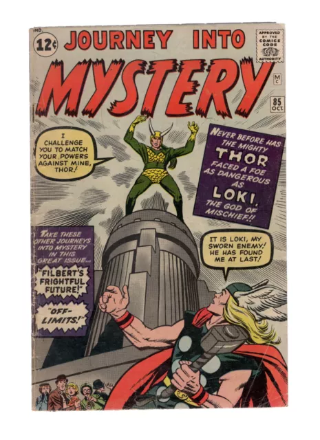 Journey Into Mystery #85 - 1st Appearance Loki - 3rd App Thor - Lower Grade