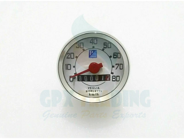 Vespa V50 Tachimetro 0-80 Km/H V50 V90 V100