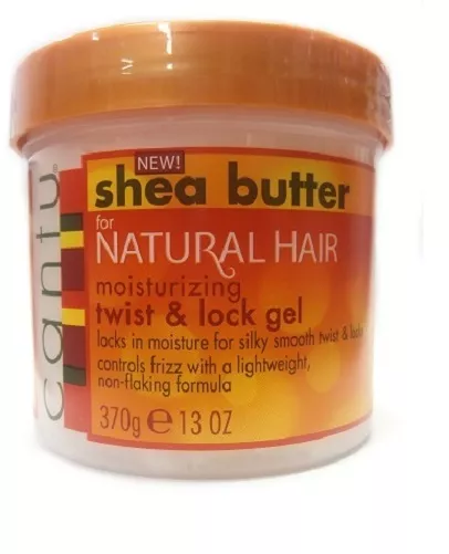 Cantu Shea Butter for Natural Hair Moisturizing Twist & Lock Gel 370g