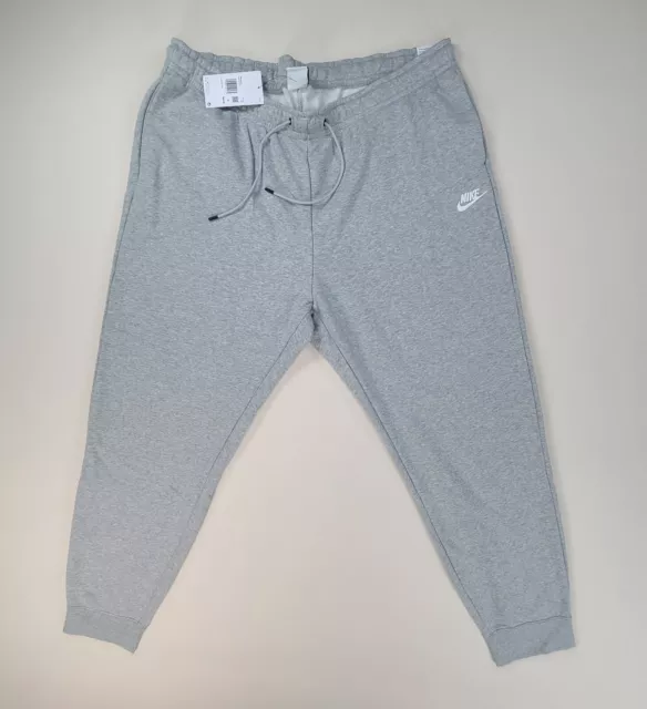 Nike Womens Pants Adult Plus Size 2X Gray Sweat Pants Sportswear