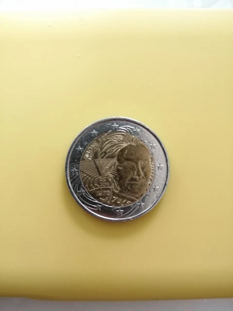 Pièce de 2 euros rare Simone Veil 1927-2017 RF 2018