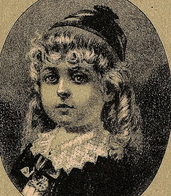 Trade Victorian Card Henkel's Baking Powder Lovely Little Girl Patterson NJ