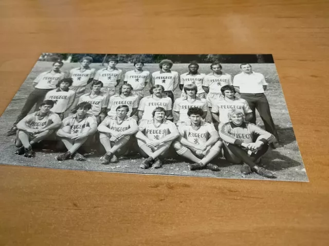 Photo équipe de football SOCHAUX années 70/80 Maillots Peugeot