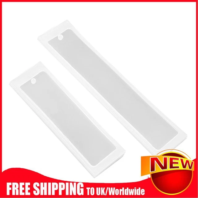 Rectangle Silicone Molds Bookmark Jewelry Keychain Molds Pendant DIY Making Mold