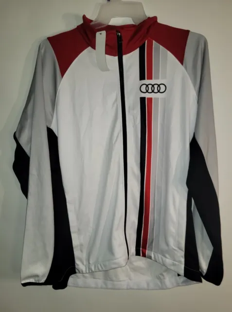 Mens Audi Roadway Track Jacket Logo Large Mens Brand New  3235237 Car