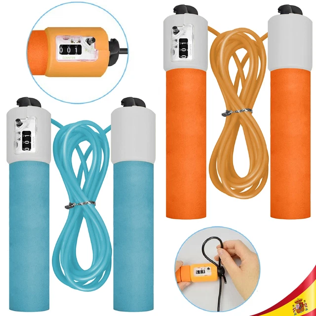 Corde à Sauter Électronique Avec Télécommande - 1-10 Vitesses, Compteur LED, Pour Fitness Maison - 7