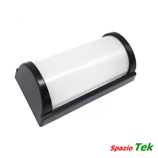 Lampada Applique LED 20w nera 220v IP65 illuminazione esterna per giardino