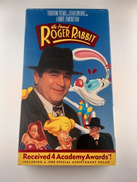 WHO FRAMED ROGER Rabbit (VHS) 1988 Bob Hoskins, Christopher Lloyd ...
