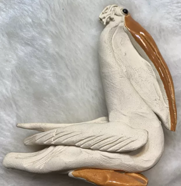 Pelican Carved From Clay Born In 1997