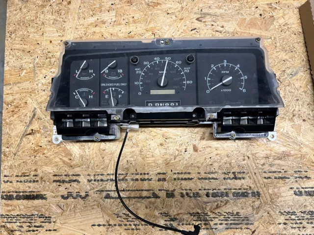 92-96 Ford F150 F250 Bronco Instrument Cluster Speedometer with Tach and cable