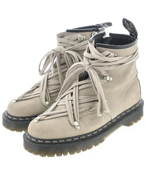 RICK OWENS BOOTS GrayBeige UK8(Approx. 26.5cm) 2200567001030 £240.95 ...