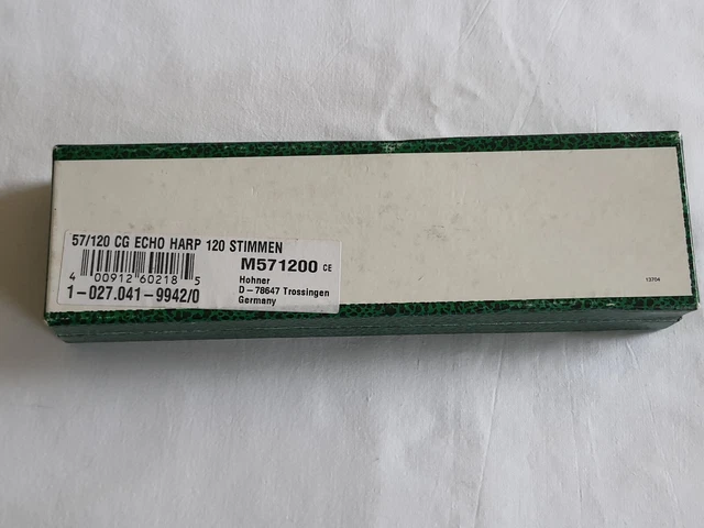 Harmonica M Hohner the echo harp 57/120 cg 10