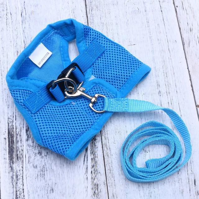 Soft Breathable Mesh Pet Harness Weste Leine Blei Set Pet Supplies - Größe XL