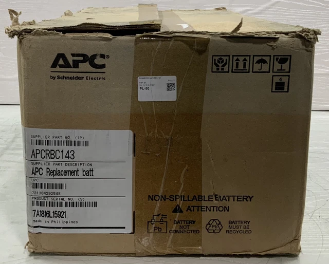 APC APCRBC143 Replacement Battery
