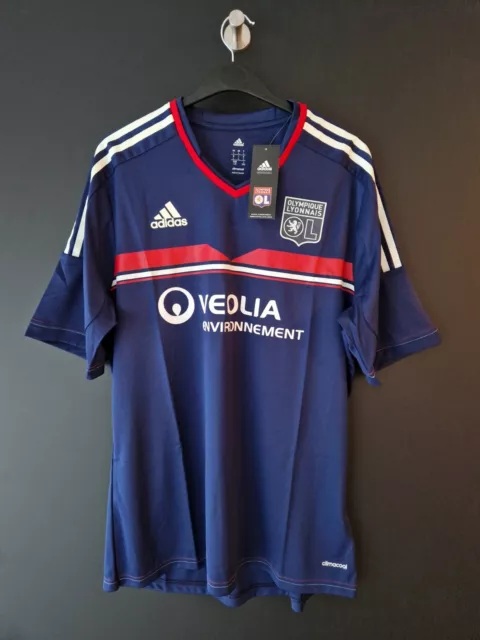 Olympique Lyon Trikot Shirt 2013 M,L,XL Original Adidas BNWT blau OL