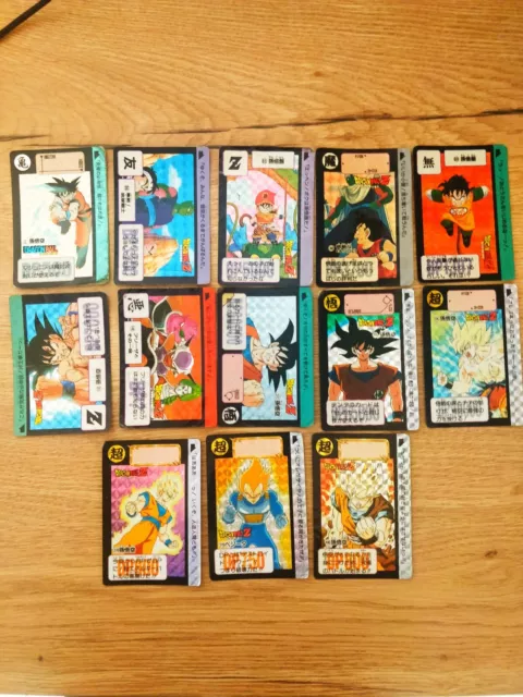 Carte Dragon ball Z Power level Super Battle prism Jap