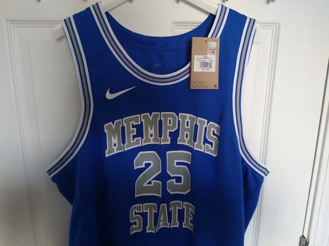 Nike Men's Memphis Tigers Penny Hardaway #25 Blue Replica