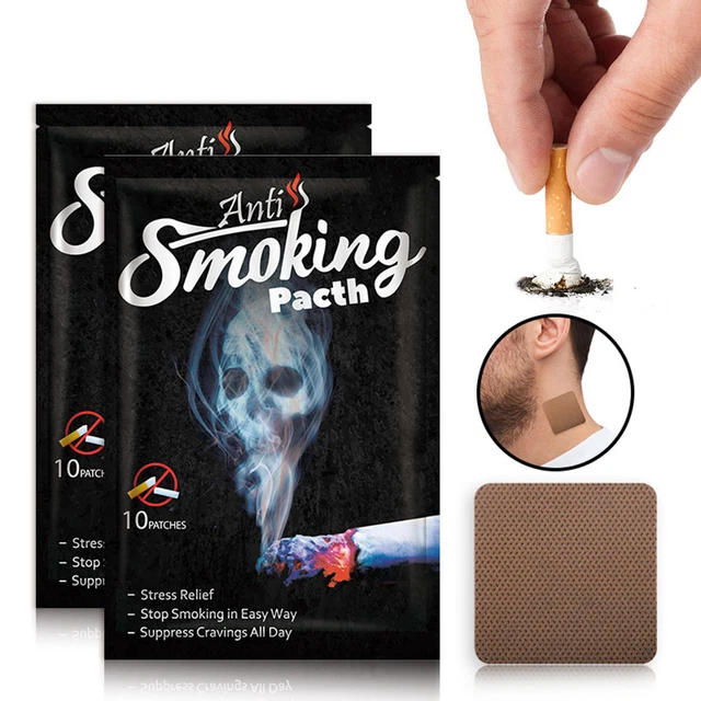 Patch per smettere di fumare 50 pz toppa per eliminare le abitudini di fumo smettere di fumare per petto