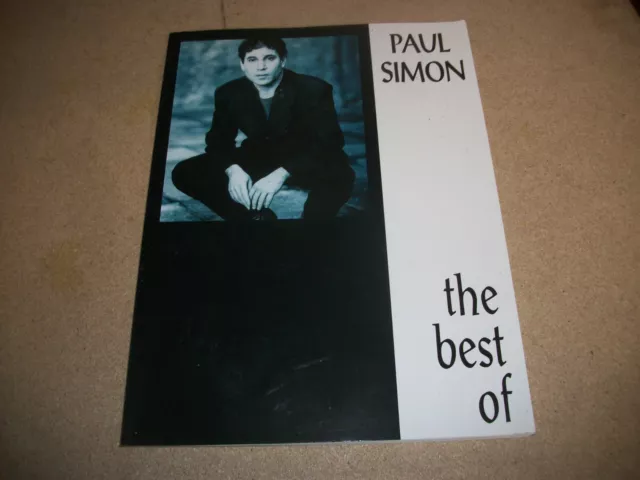 Paul Simon- The Best Of Songbook- Sheet Music Book-