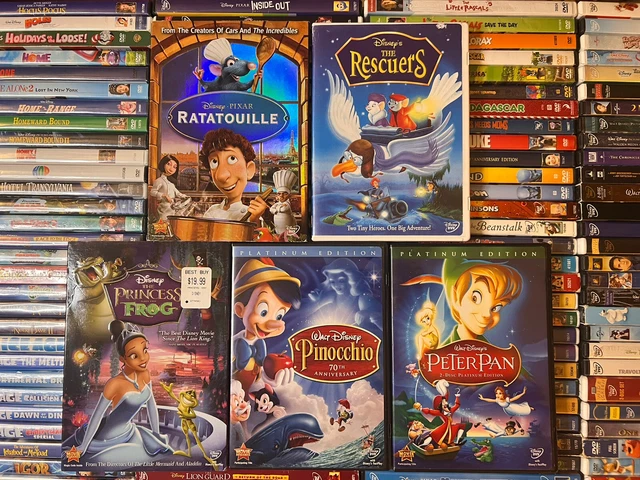 DVDs P-R Titles    Pick and Choose DISNEY PIXAR DREAMWORKS Buy 9 get 1 FREE SHIP